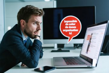 impossible de coller les données de votre organisation ici